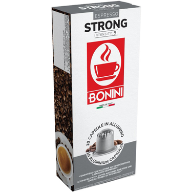 10 Capsules Compatibles Nespresso Strong Bonini