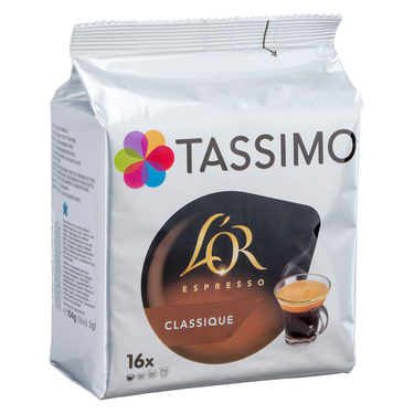 16 Capsules L'or Classique Tassimo